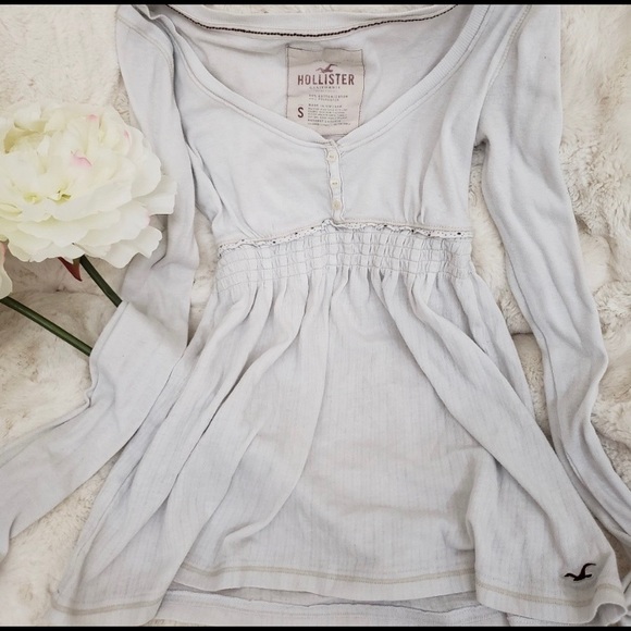 hollister babydoll top